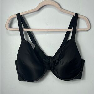 Bali Black Bra with Underwire Support Adjustable Straps